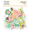 Simple Stories Tea Garden Bits & Pieces Die-Cuts 78/Pkg Floral