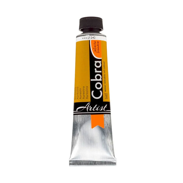 Cobra Artist Water Mixable Oil Colour  - 242 - Aureoline 40ml