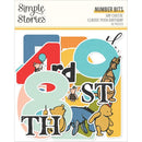 Simple Stories Say Cheese Classic Pooh Bits & Pieces Die-Cuts Number