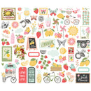 Simple Stories - Pink Lemonade Bits & Pieces Die Cuts