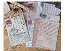 Poppy Crafts Vintage Scrap Paper - Postcards 30pcs