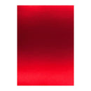 Poppy Crafts Letter Size Premium Metallic Cardstock 10 Pack - Crimson Red
