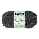 Patons Dreamtime Merino Wool 8ply 50g - Charcoal