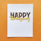 Poppy Crafts Cutting Dies #928 - Happy Thanksgiving