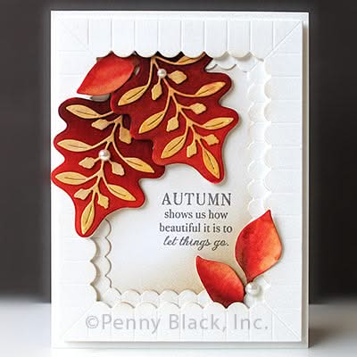 Penny Black Clear Stamps - Letting Go*