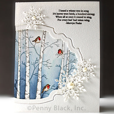 Penny Black Clear Stamps - Take Wing