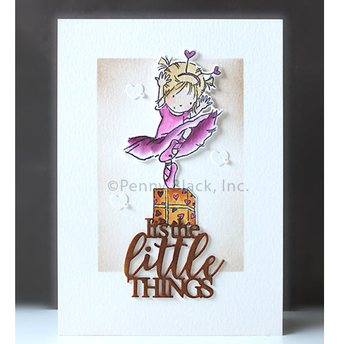 Penny Black Clear Stamps - Heart Dance