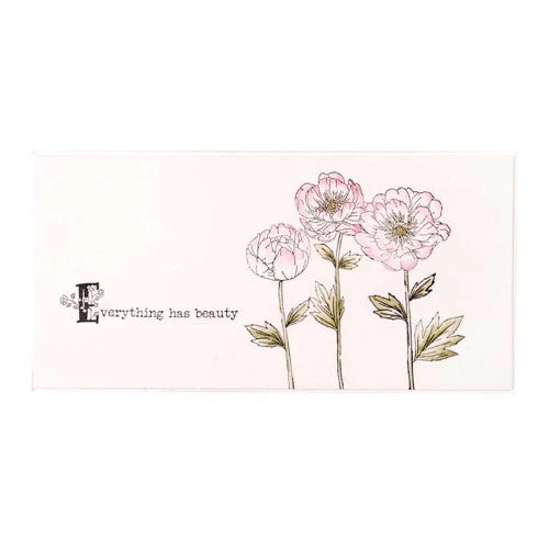 Studio Light Jenines Mindful Art Collection Clear Stamps - Peony Elements