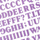 American Crafts Dreamer Thickers Stickers w/Glitter 119/Pkg - Alpha