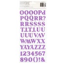 American Crafts Dreamer Thickers Stickers w/Glitter 119/Pkg - Alpha