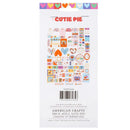 American Crafts Cutie Pie Ephemera Die-Cuts 72/Pkg - Journaling*