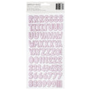 Pebbles Cool Girl Thickers Stickers 139/Pkg - Alpha