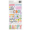 Pebbles Cool Girl Thickers Stickers 107/Pkg - Phrase