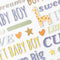 American Crafts Hello Little Boy Thickers Stickers 136/Pkg - Phrase*