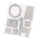 American Crafts Hello Little Boy Metal Die Set*
