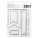 Pink Paislee Joyful Notes Metal Die Set 5/Pkg*