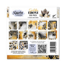 3 Quarter Designs 6"x 6" Double-Sided Papers 12 Pack - Golden Ebony