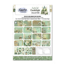 Sage Candlelight collection by 3 Quarter Designs packaging with various design elements on a white background.