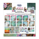 Floral Mechanica collection by 3Quarter Designs with paper and die-cut sets on a white background.