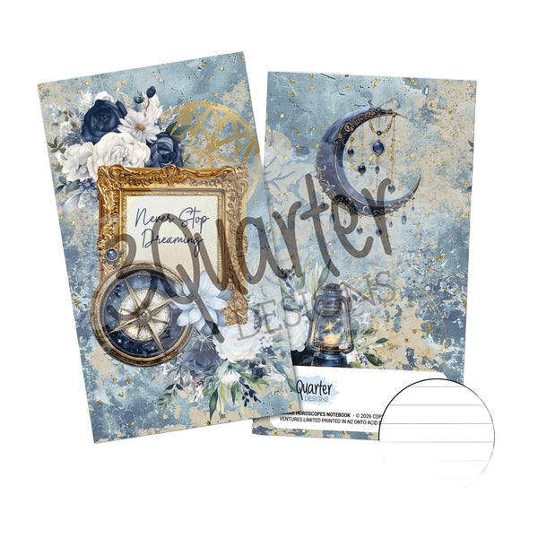 3 Quarter Designs Mini Notebook - Lunar Horoscopes
