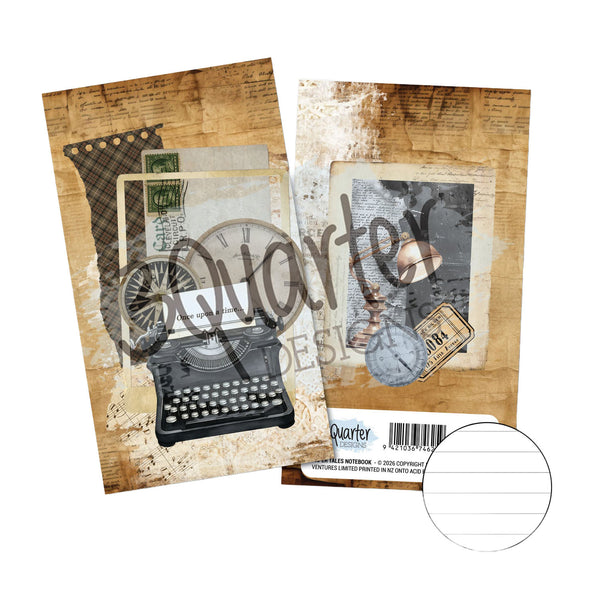 3 Quarter Designs Mini Notebook - Paper Tales