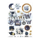3 Quarter Designs Sticker Sheet A4 - Lunar Horoscopes
