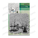 Penny Black Slapstick Cling Rubber Stamp - Winter Route*
