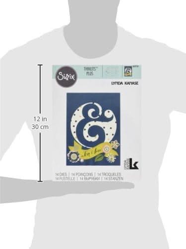 Sizzix Thinlits Plus Die Set 14/Pkg By Lynda Kanase - Ampersand*