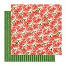Graphic 45 Sunshine On My Mind Double-Sided Cardstock 12"x 12" - One In A Melon*