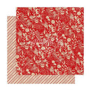 Graphic 45 Merry & Bright Double-Sided Cardstock 12"x 12" - Warmth & Good Cheer*