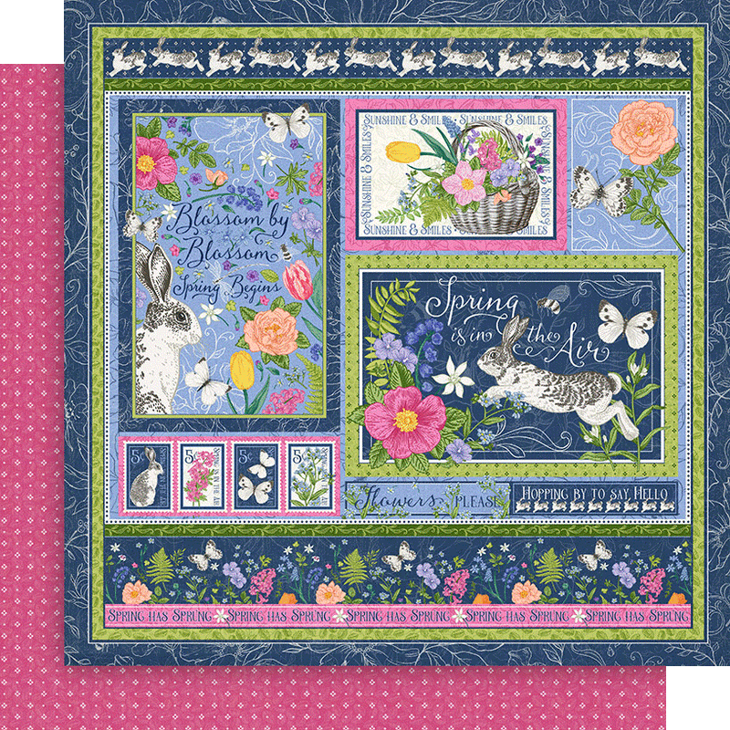 Graphic 45 Collection Pack 8"x 8" - Spring Is In The Air