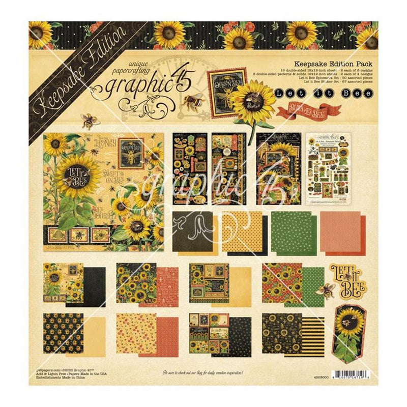 Graphic 45 Keepsake Edition Kit - Let It Bee