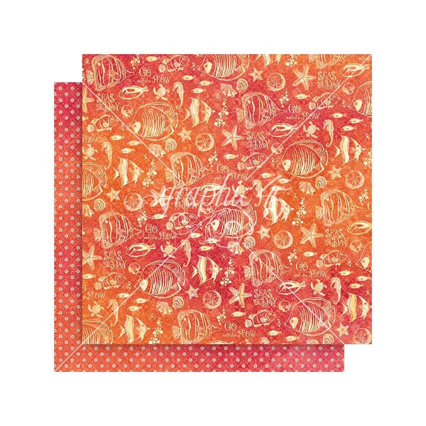 Graphic 45 Collection Pack 8"x 8" - Seas The Day