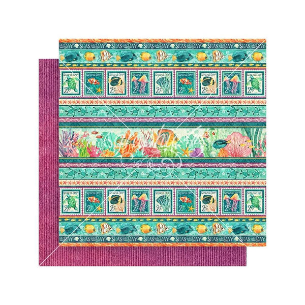 Graphic 45 Collection Pack 8"x 8" - Seas The Day
