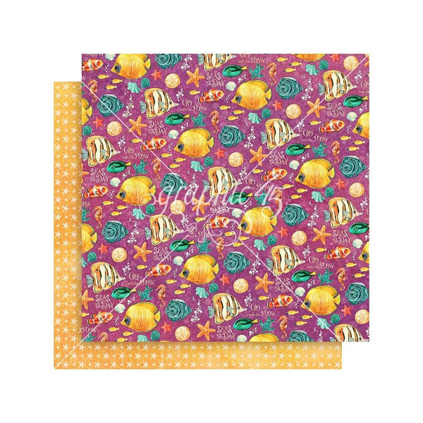 Graphic 45 Collection Pack 8"x 8" - Seas The Day