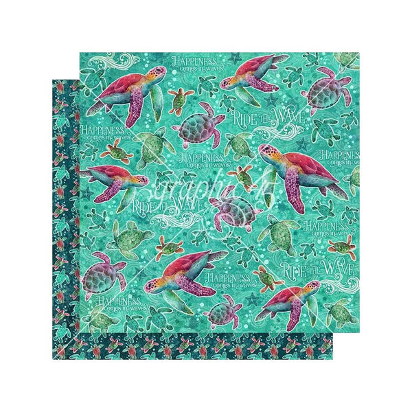 Graphic 45 Collection Pack 8"x 8" - Seas The Day