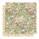 Graphic 45 Fairy Boutique Double-Sided Cardstock 12"x 12" - Pixie Town