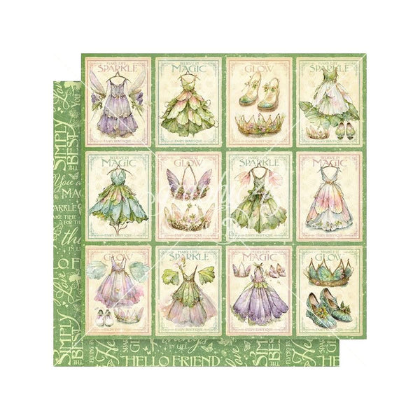 Graphic 45 Collection Pack 8"x 8" - Fairy Boutique