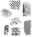 Tim Holtz Cling Mount Stamps – Ultimate Grunge
