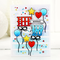 Poppy Crafts Cutting Dies & Stamp Set #137 - Balloon HB2U