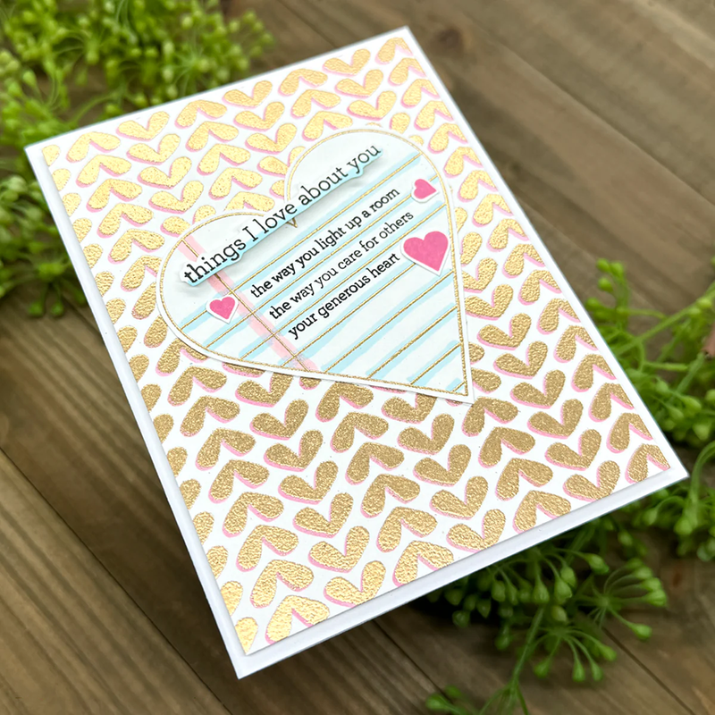 Poppy Crafts Cutting Dies & Stamp Set