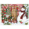 Lang Jigsaw Puzzle 500 Pieces 24"X18" Snowman & Sled