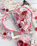 Prima Marketing Cherry Sweet By Frank Garcia Ephemera 76/Pkg Pink Dreams