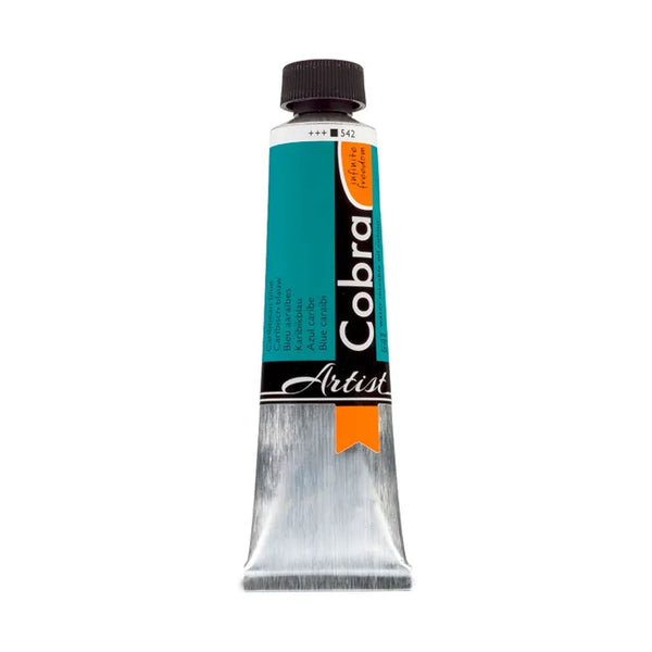 Cobra Artist Water Mixable Oil Colour  - 542 - Caribbean Blue 40ml