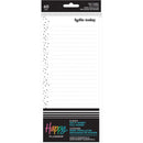 Happy Planner Skinny Classic Half Sheet Fill Paper Simple Essentials*