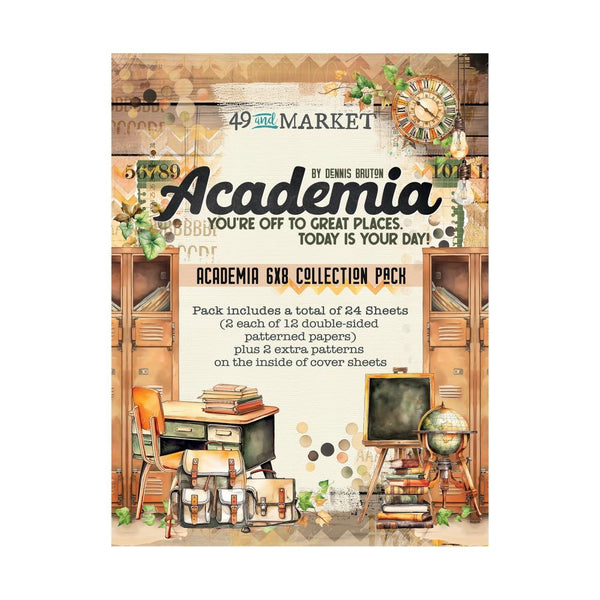 49 And Market Collection Pack 6"X8" Academia*