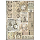 Stamperia Assorted Rice Paper A4 6/Sheets - Brocante Antiques