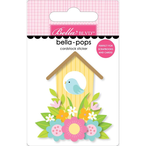 Bella Blvd Just Because Bella-Pops 3D Stickers Flower Garden*