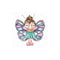 Stamping Bella Cling Stamps Mini Oddball Butterfly Girl*