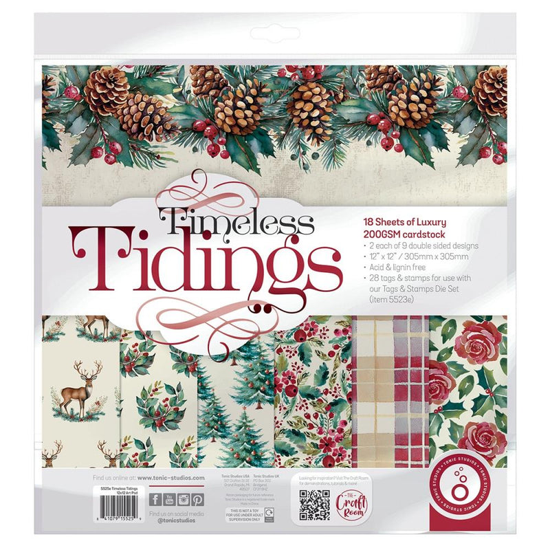 Tonic Studios Art Pad 12"x12" Timeless Tiding